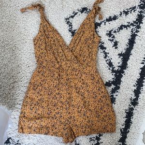 Urban outfitters floral romper